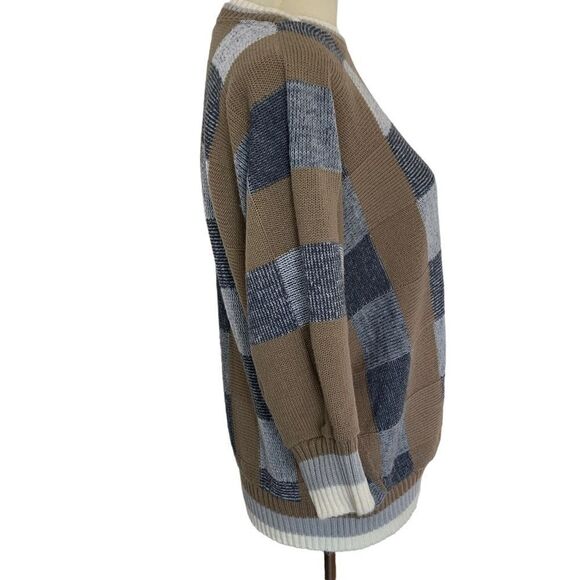 E.B. ALLEN NEW YORK Vintage pullover short sleeve sweater - Picture 7 of 11